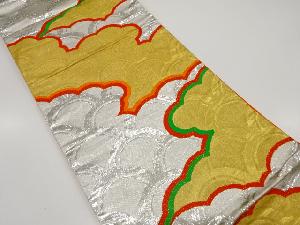 アンティーク　雲模様織り出し子供帯（材料）